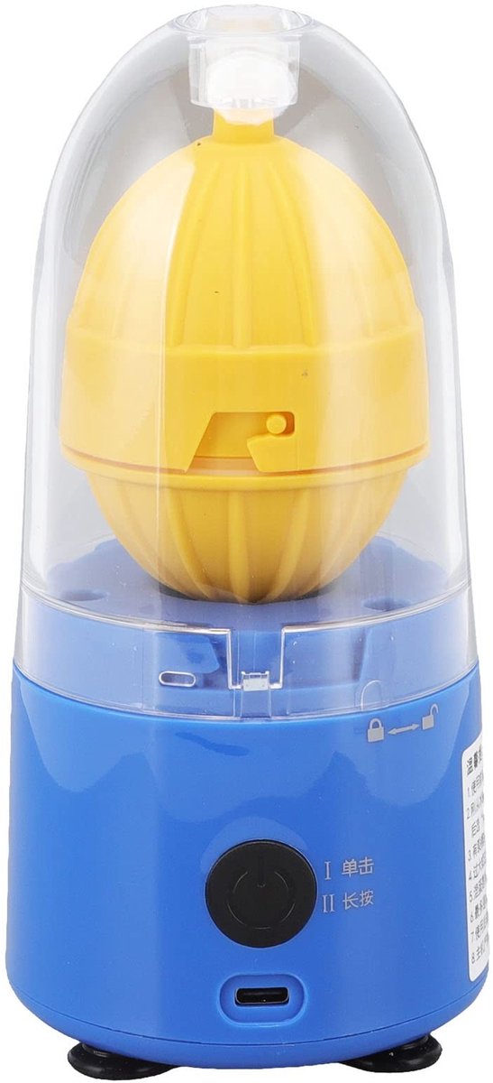 Dailygoods - Ei Spinner - Automatische Eierschudder - Multifunctionele Mixer - Vaatwasserbestendig - Voor Eigeel en Eiwit - Geschikt voor Eierpudding...