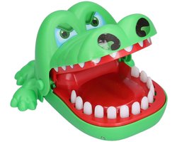 Dailygoods- Bijtvinger Spel - Grappig Krokodil Tanden Spel - Actiespel voor Kinderen - Verjaardagscadeau - Cartoonontwerp - Visuele Ontwikkeling - Mondspel