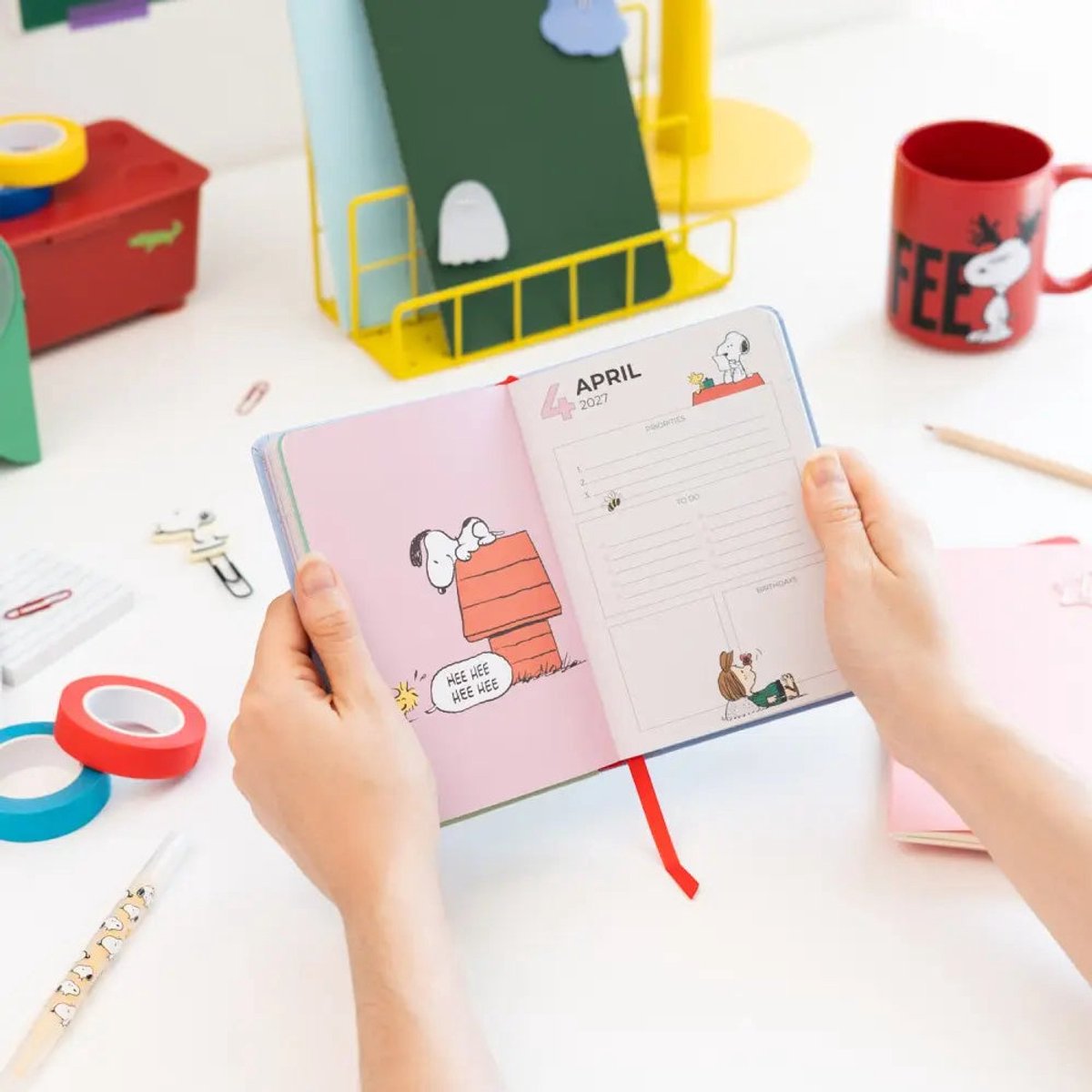 Snoopy Pocket Schoolagenda 2026 - 2027