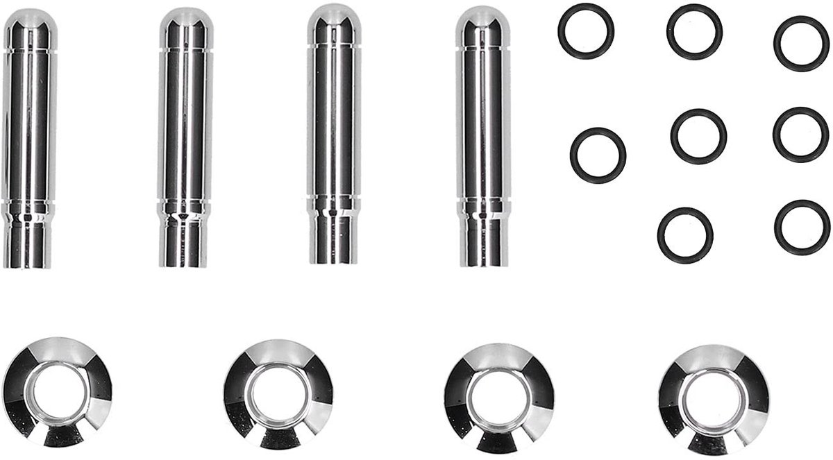 Dailygoods - 8 Stuks Universele Autodeurslotknoppen voor Diverse Modellen