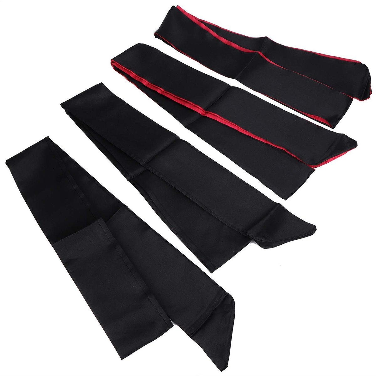 Dailygoods- Oogcover Luxe - Slaapmasker Zijde - Oogbescherming Kinderen - Slaapmasker Vliegtuig - Lichtgewicht Comfort - 150cm