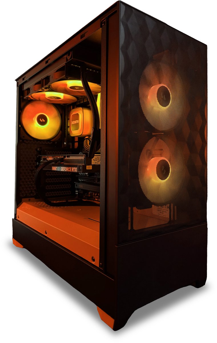Xenith Essential Wij houden van Oranje limited edition - Ryzen 5 7500X3D - Inno3D GeForce RTX 5070 - 32 GB RGB DDR5 - 1 TB Kingston ssd - Windows 11 Home