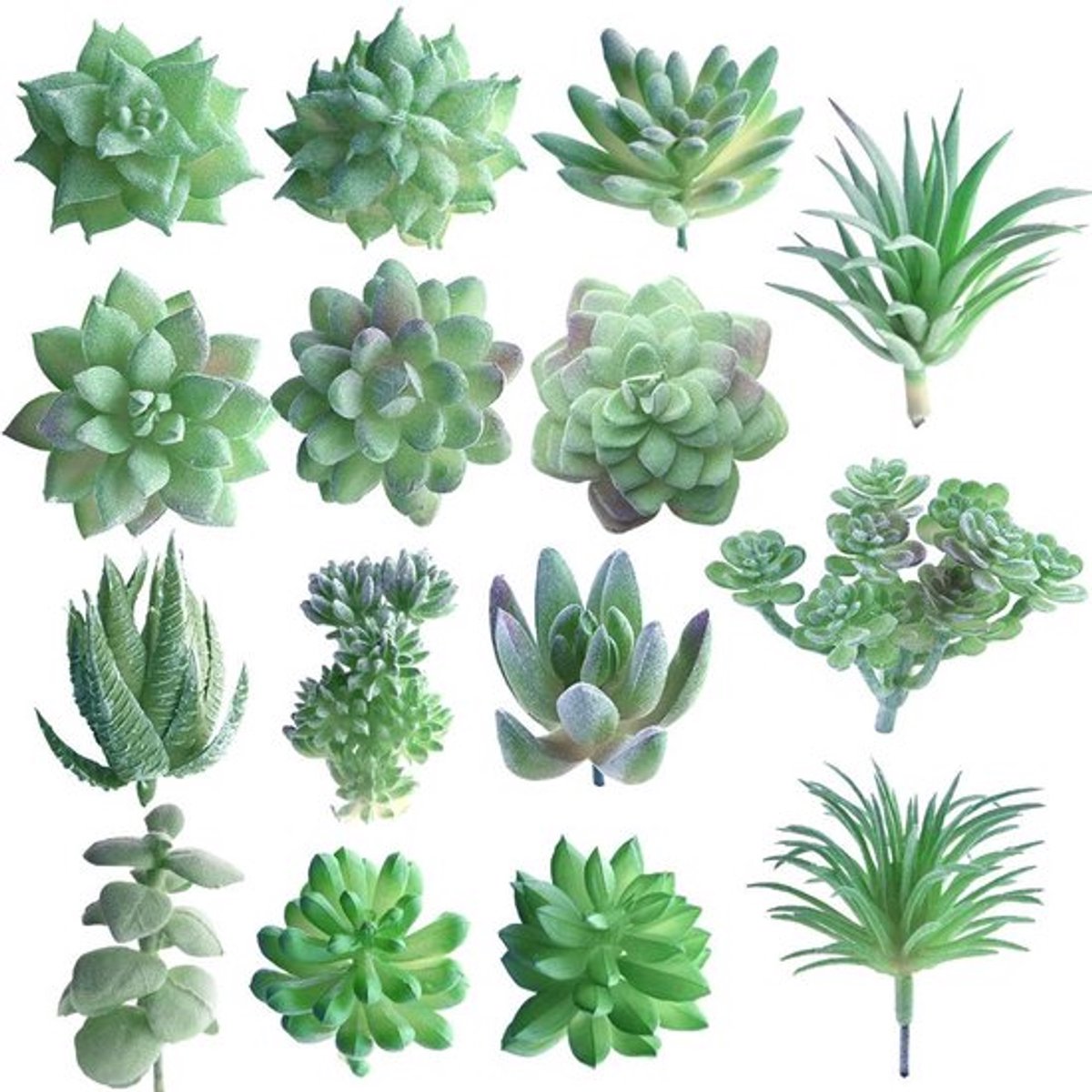 Dailygoody - Kunstmatige Vetplanten - Nepbloemen - voor Woondecoratie