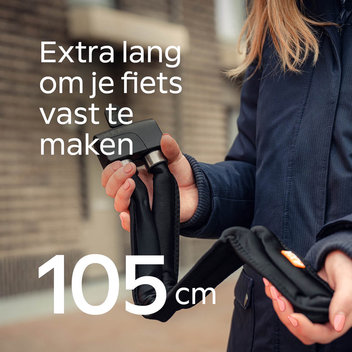 AXA Foldable 10-105 ART 2 Vouwslot – Fietsslot met keurmerk – Sterk slot voor elektrische fiets, fatbike en bakfiets – Inclusief houder en Sleutelservice – 105 cm – foto 7
