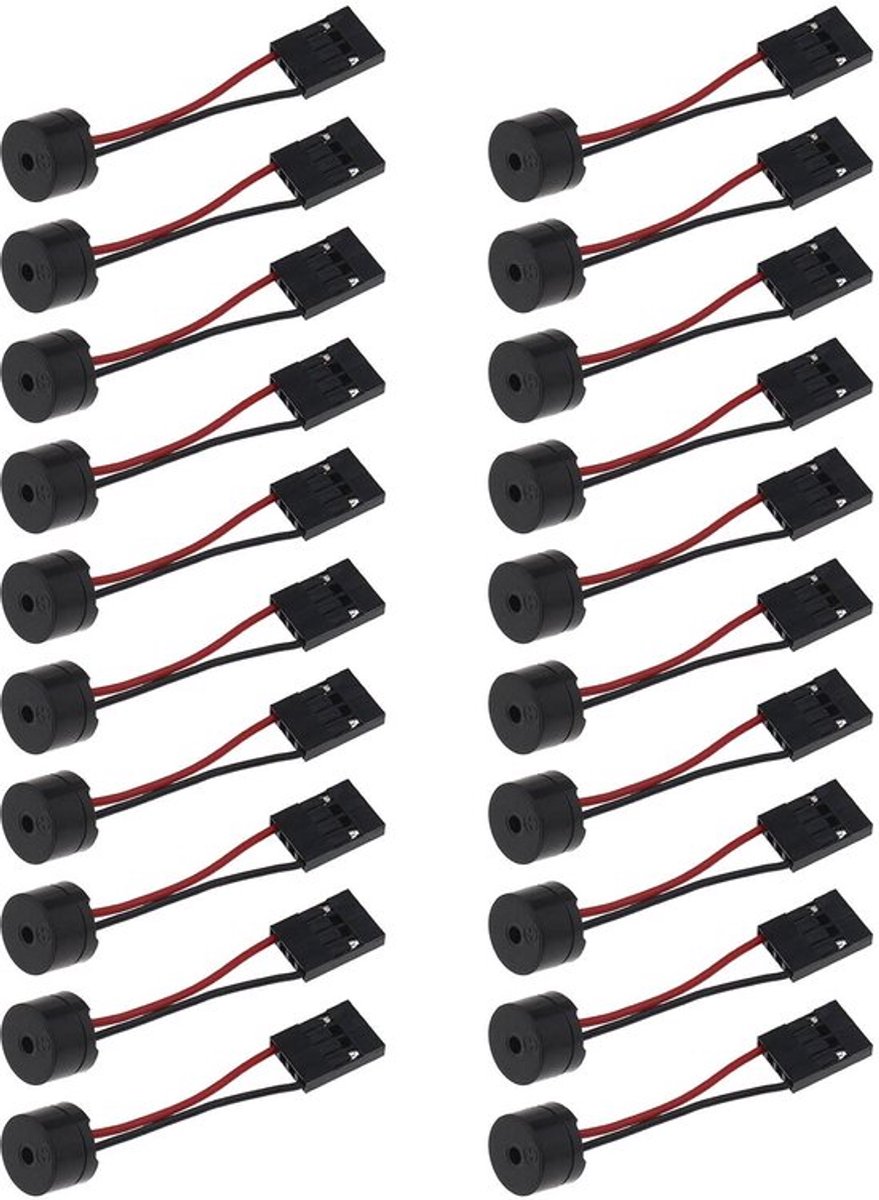 Allecto - 20 x Bip-code Interne Luidspreker - 4-pins Connector