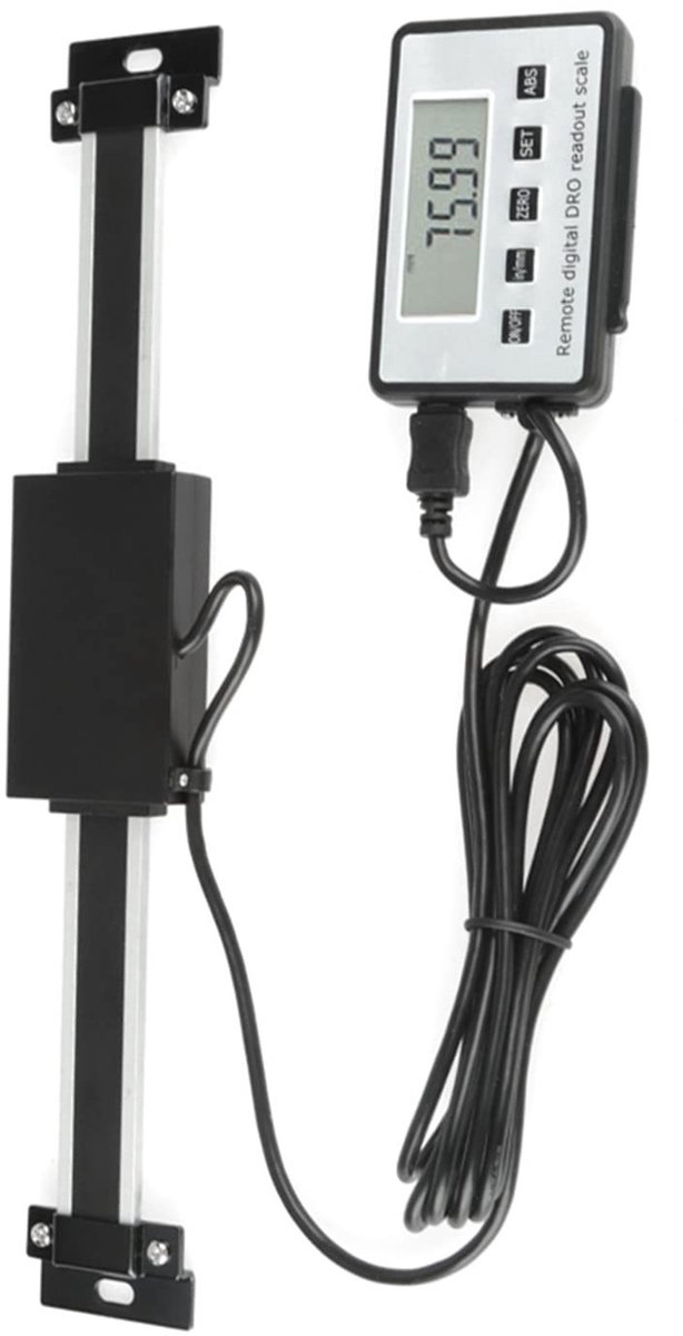 Dailygoods - Digitale Liniaal - Externe Display - Hoogwaardige LCD Meting - 0-150mm - Precisie Metingen - Handig voor Thuisgebruik - Professioneel