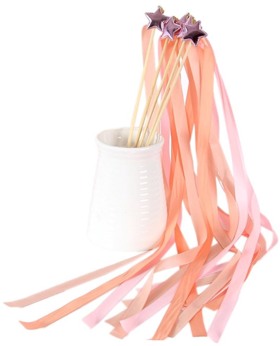 Dailygoods - 20 Stuks Toverstaf Bruiloft Decoratie met Houten Stokjes