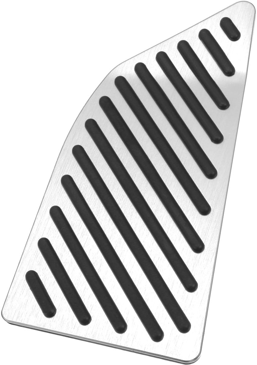 Dailygoods- Voetsteun Creatief Ontwerp - Voetsteun Auto - Pedaal Cover - Aluminiumlegering/Rubber - Eenvoudige Installatie - 21x10cm - Pedal Cover