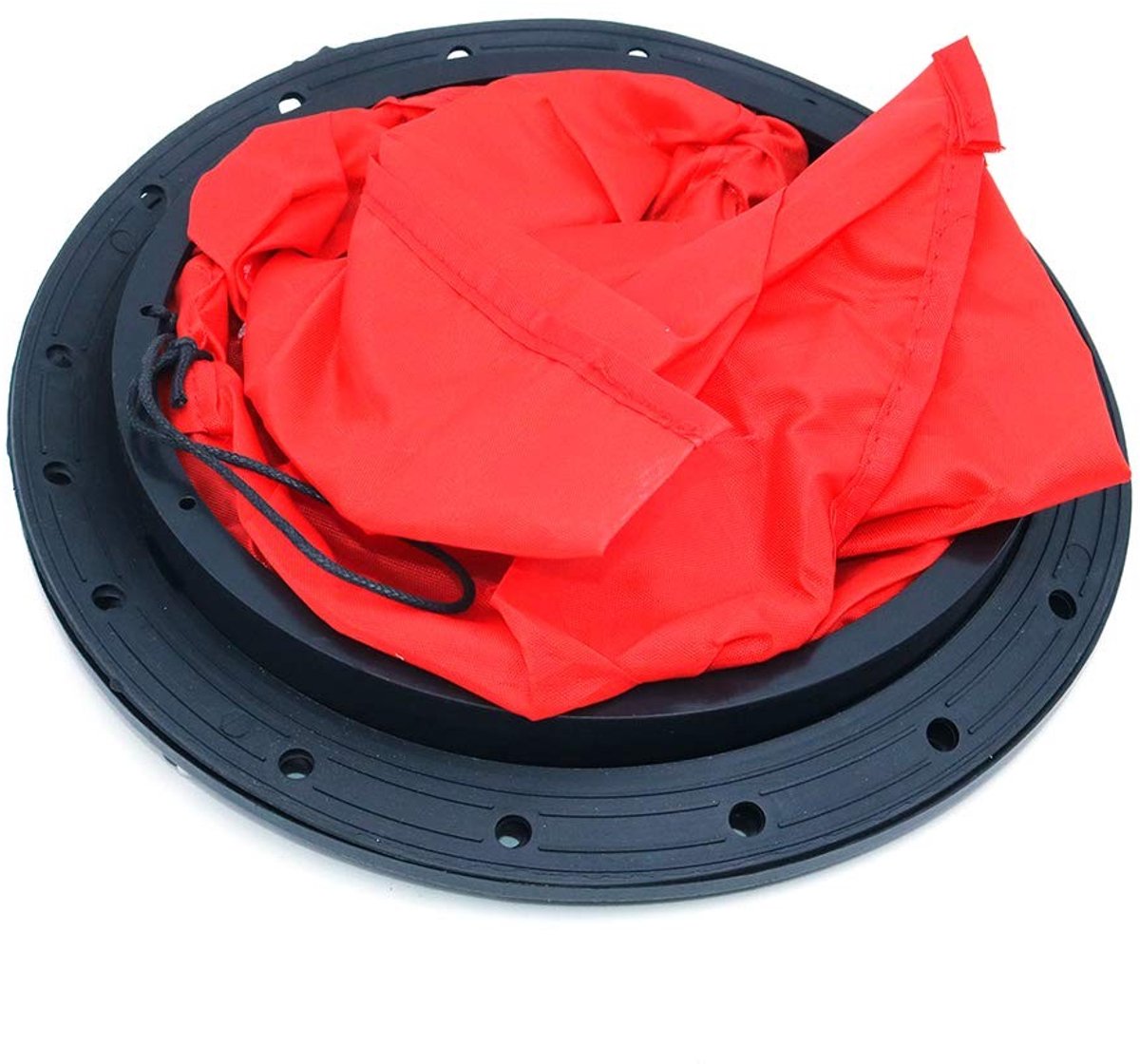 Dailygoods- Luik Cover 8 Inch - Uittrekbare Dekplaat - Kajak/Kano Accessoires - Slagbestendig - Lichtgewicht - Inclusief Tas - Kajakdeksel