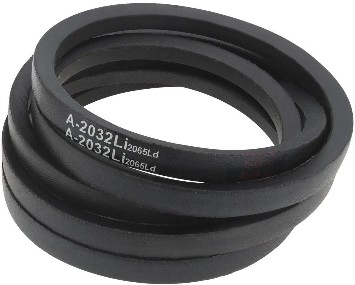 Dailygoods- V-riem 2032 mm Binnenomtrek - 2082 mm Buitenomtrek - 13 mm Breedte - Rubber - Compatibel met Husqvarna - Maaierriem