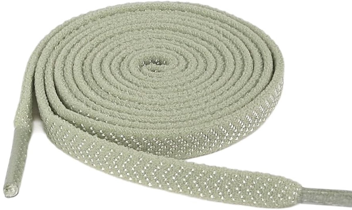 Dailygoods- Schoenveters 80 cm - Elastische Veters - Platte Veters - Vervangende Veters - Sneakers - 3 Paar - Polyester 6 mm Breed