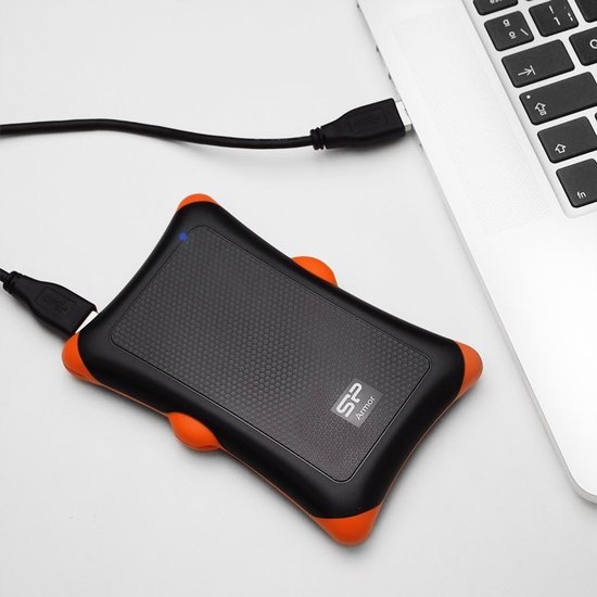 Externe Harde Schijf - Opslagapparaat - Data Opslaan - 3m Valbestendig - 1TB - Zwart — afbeelding 4