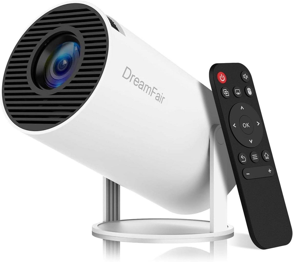 Mini Projector - Draagbare Beamer - Thuisbioscoop Creëren - Automatische Keystone Correctie - 130 Inch Scherm - Zwart