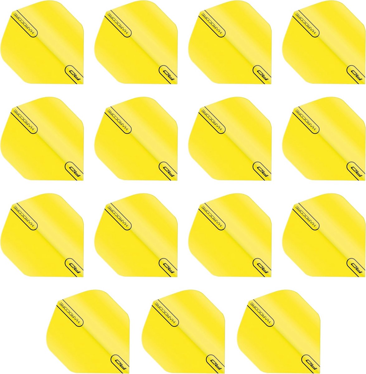 Dartpijlen Vleugels - Vliegjes Set - Darten Verbeteren - Extra Dikke Kwaliteit - 15 Stuks - Fluoro Groen