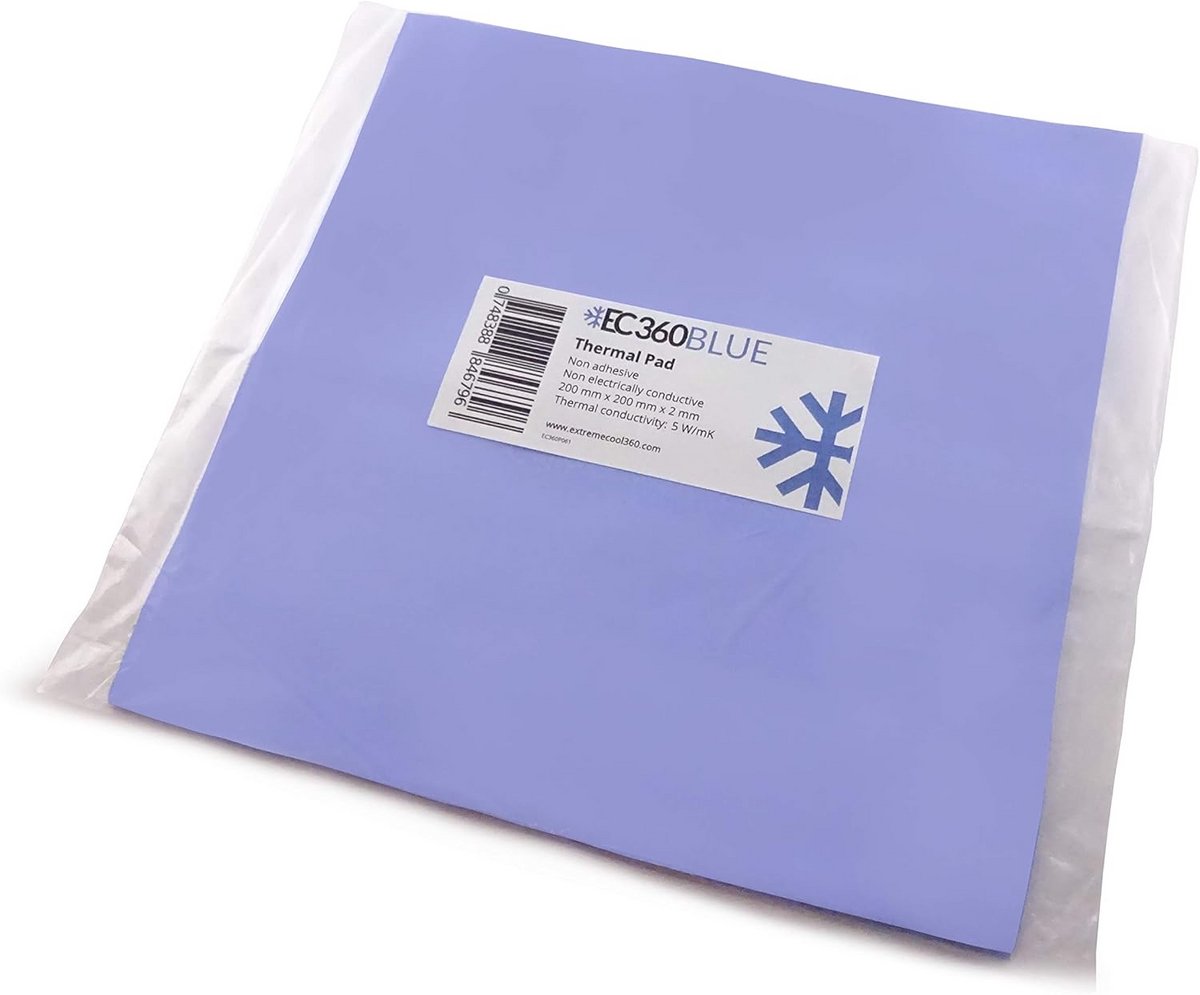 Thermische Pad - Koelpads - Warmteafvoer Componenten - Goede Warmtegeleiding - 200x200x2mm - Blauw