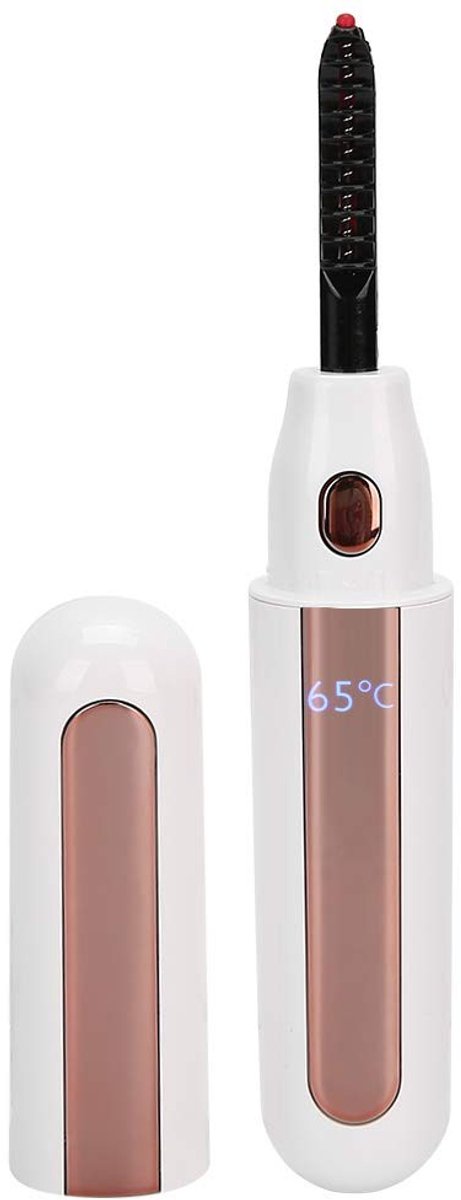 Dailygoods - Elektrische Verwarmde Wimpertang met USB-opladen - Natuurlijke Wimperkruller