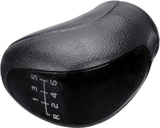 Schakelknop Pook - Versnellingspook Handvat - Voertuig Bediening - 6 Versnellingen Gravering - 11mm Binnendiameter - Zwart — afbeelding 5