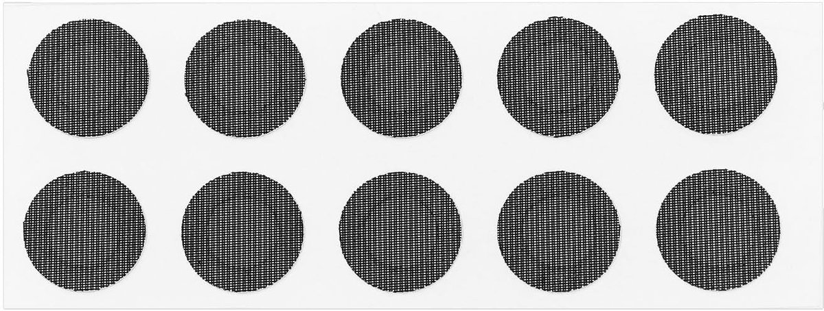 Dailygoods - 10 Stuks Oortelefoon Mesh Beschermers voor Stofdichte Bescherming