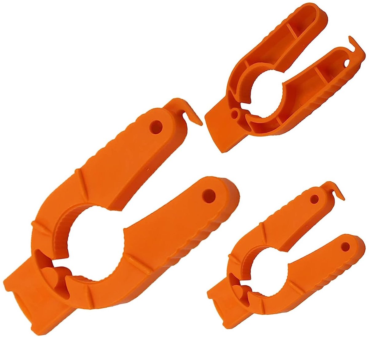 Dailygoods- Flesopener Multifunctioneel - Blikopener - Antislip - Ergonomisch - Voor Ouderen - Lichtgewicht Kunststof - Openers