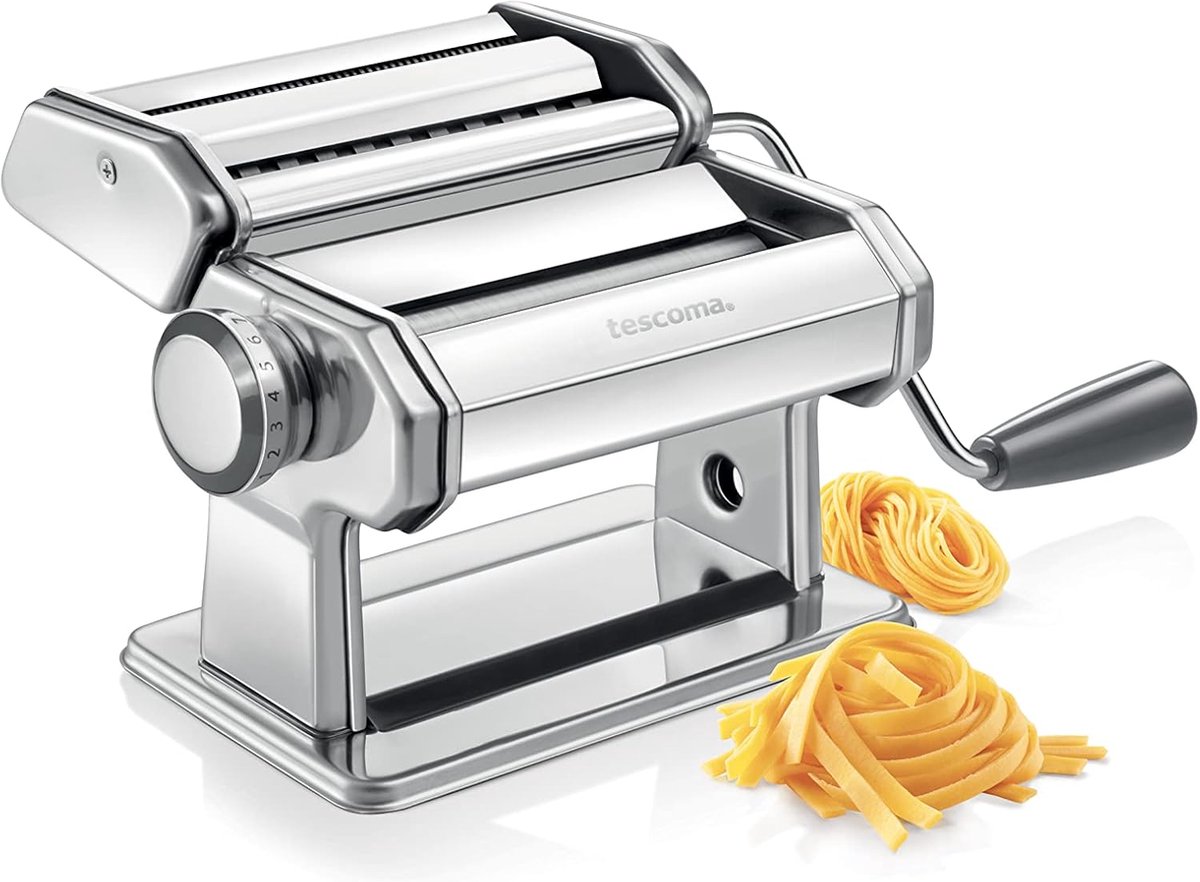 Pastamachine Handmatig - Verse Pasta Maker - Zelf Pasta Maken - 7 Dikte Instellingen