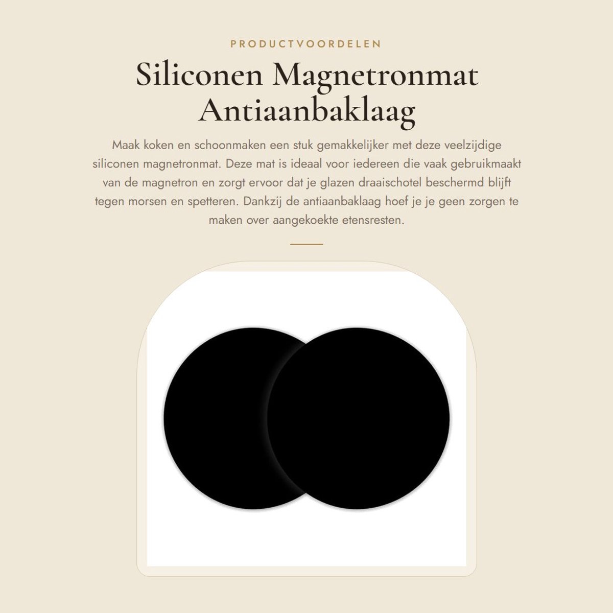 Dailygoods- Siliconen Bakmat Hittebestendig - Siliconen Deegmat - Magnetron Onderzetter - Antiaanbaklaag - 30 cm - 2 Stuks - Magnetronmat