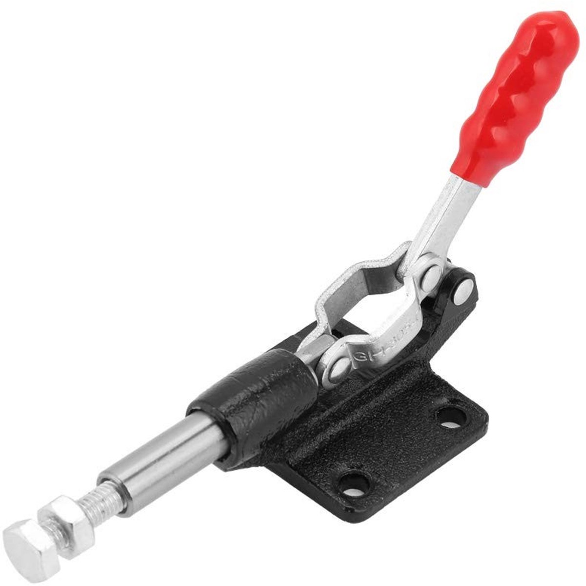 Dailygoods- Snelspanner - ijzerverzinkt - handgereedschap - push/pull-actie - stevige grip - eenvoudig instelbaar - geschikt voor platen - Klem