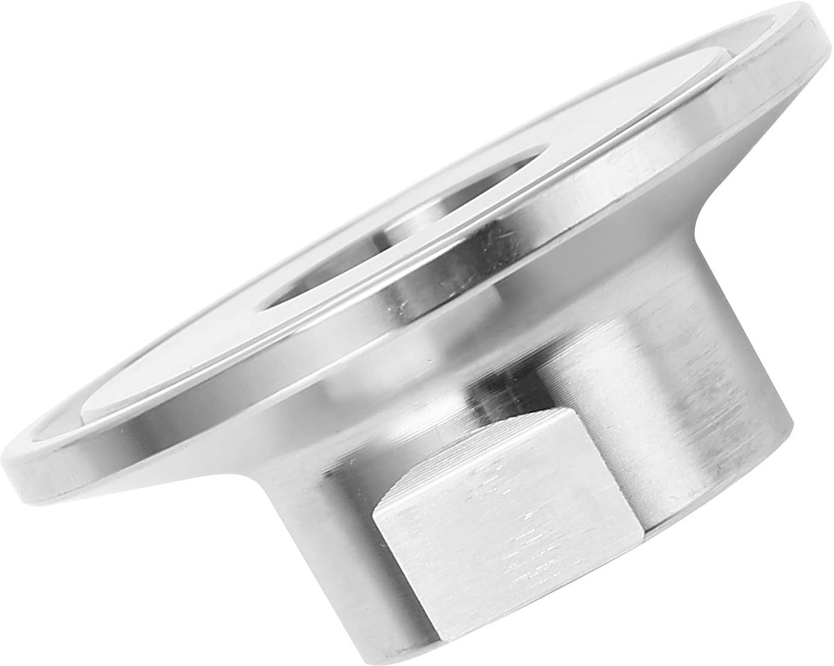 Dailygoods vrouwelijke adapter - Tri clamp 1.5 inch - Duurzaam roestvrij staal - 1/2 inch - Voor thuisbrouwen - 1,5 inch tot 1/2 inch