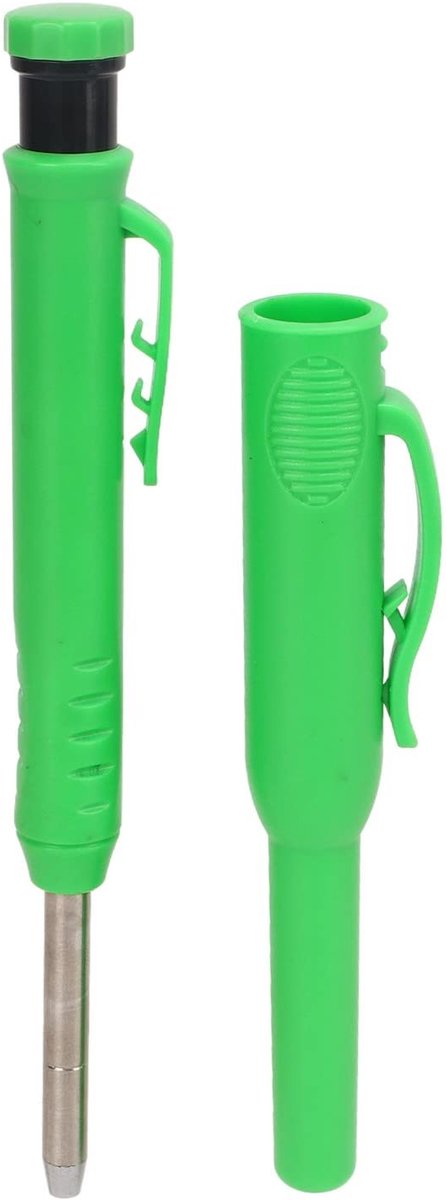 Dailygoods - Timmerman Potlood - Mechanische Houtbewerking - Lichtgewicht en Draagbaar - Zwart - Markering Gereedschap - Voor Timmerlieden en Ontwerpe...