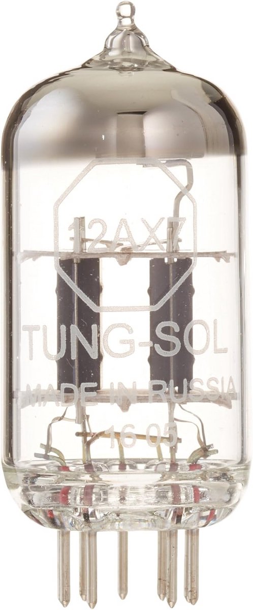 Voorversterker Buis - Vacuümbuis ECC83 - Muziek Geluid - Hoge Gain Lineair - 2.54 cm - Origineel