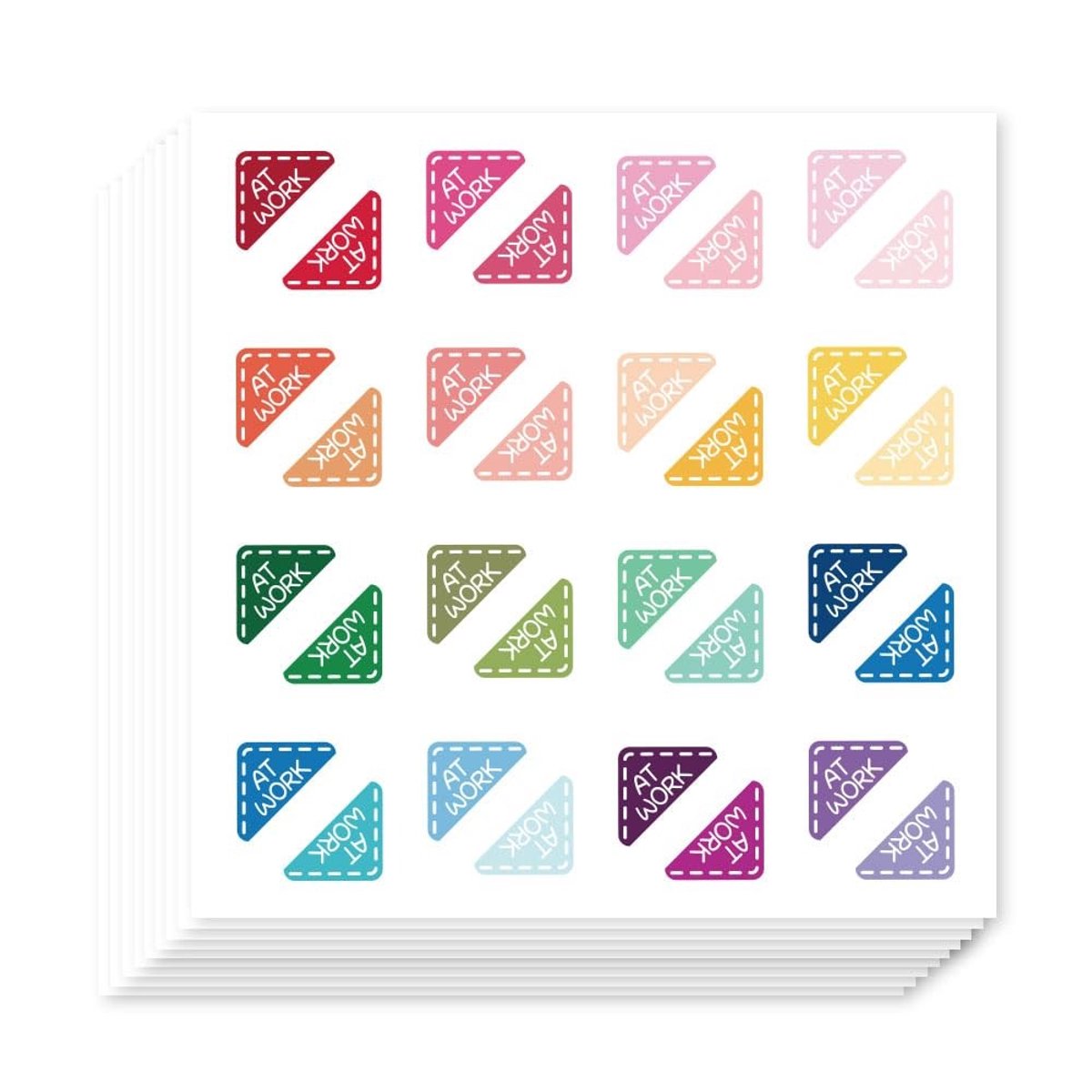 Dailygoods- Planner Stickers 320 Stuks - Zelfklevende Stickers - Productiviteit - Scrapbook - Decoratie - Thema Party