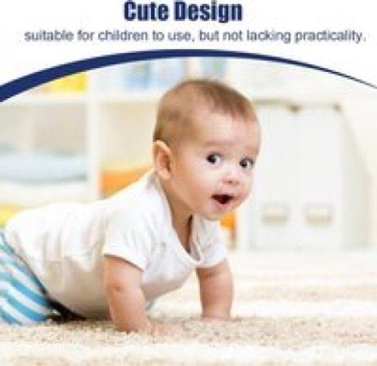 Fleece Badcape met Capuchon - 80x80 cm - Creme - Dier - Beer - Baby - Kraamcadeau - Babycape — afbeelding 4
