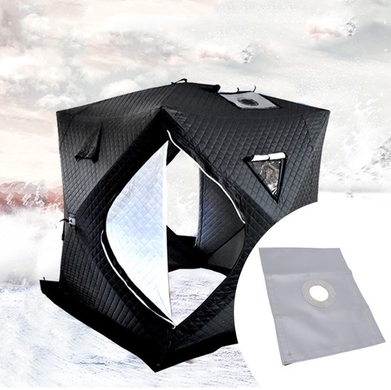 Dailygoods- Tentkachel Universele Pasvorm - Afneembaar Ontwerp - Wind- en Regenbestendig - Antivlammend Materiaal - Essentiële Kampeerspullen - Geschikt voor Verschillende Tentstijlen - Kampeerkachel van Dailygoods — afbeelding 3