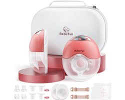 Elektrische borstkolf - Handsfree melkpomp - Comfortabel afkolven - Stil en compact ontwerp - 4 modi 12 standen - Wit