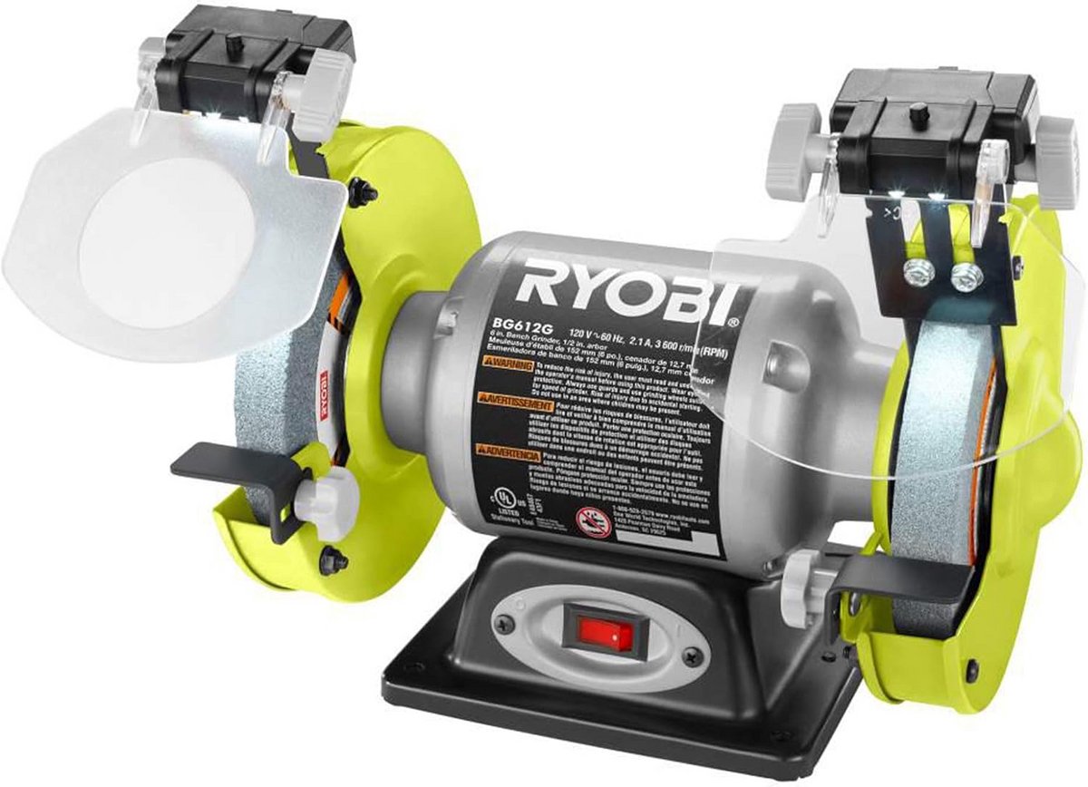 Haakse Slijptol - Metaalbewerking Molen - Materiaal Bewerken - Spanning Detector - 6 Inch - Grijs