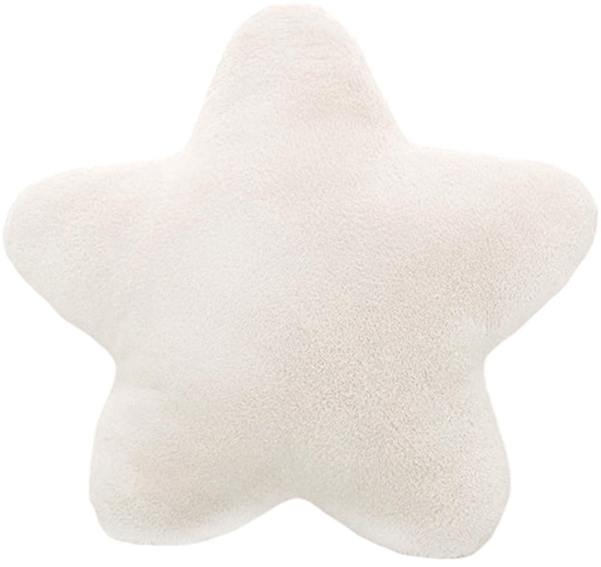 Dailygoods- Sterkussen Pluche - Stervormig Kussen - Zacht Kussen - Knuffelkussen - Decoratiekussen - 30 cm