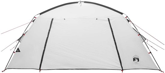 vidaXL - Huisje - Tent - met - dak - Wit - Blackout - 400 - x - 210 - x - 180 - cm - Polyester van Vidaxl — afbeelding 3