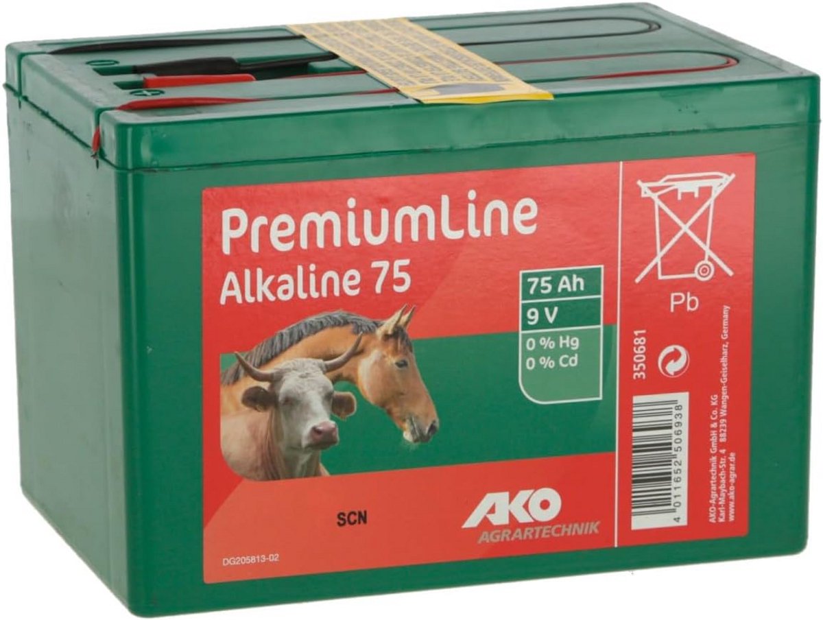 Alkaline Batterij - 9 Volt - Apparaten Voeden - Constante Spanningsstroom - 75 Ah - Niet Van Toepassing