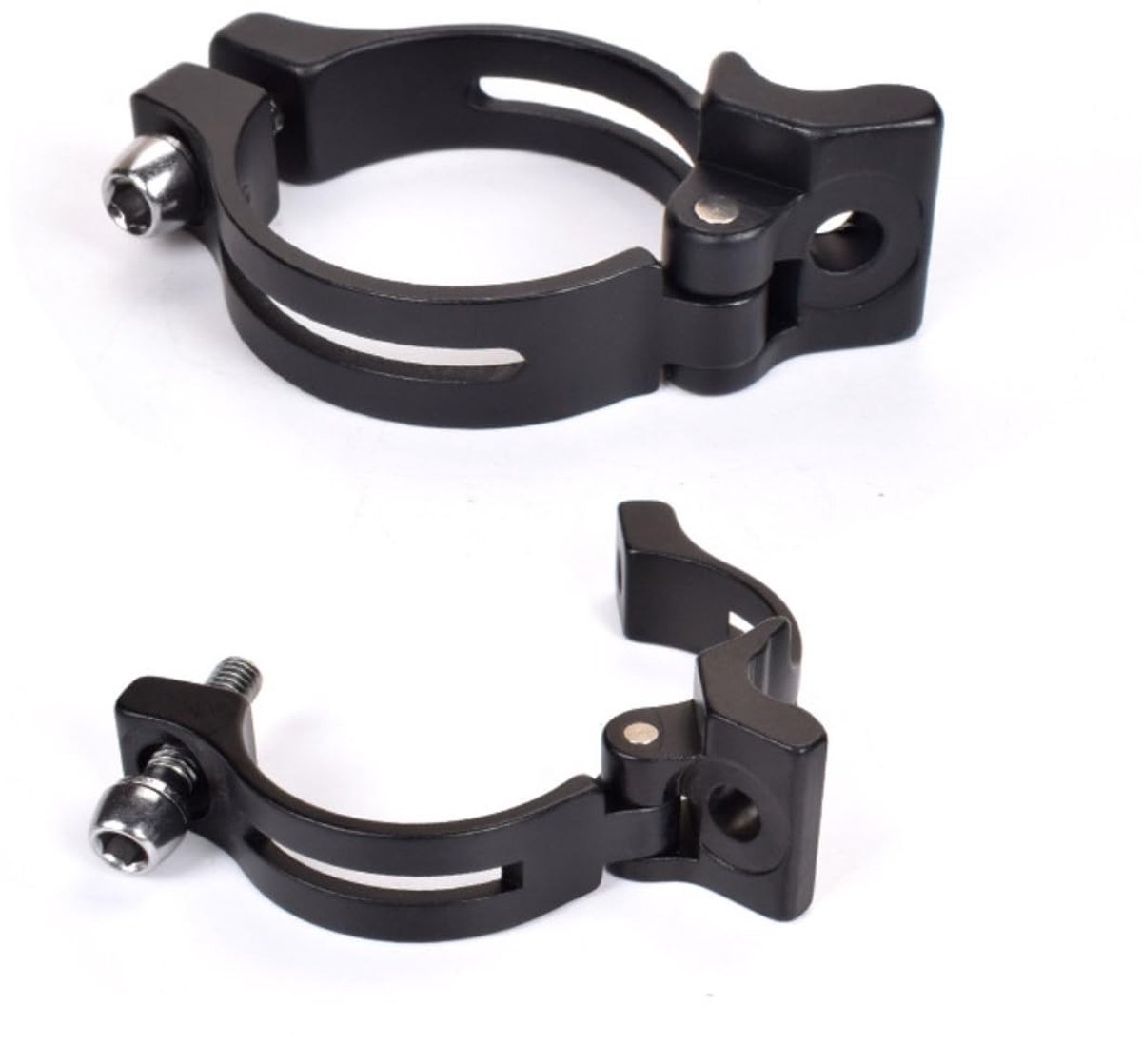 Dailygoods - Fiets Klem Adapter - 34.9mm Aluminium - Geschikt voor MTB en Racefietsen - Versterkt derailleurprestaties - Lichtgewicht ontwerp - Eenvou...