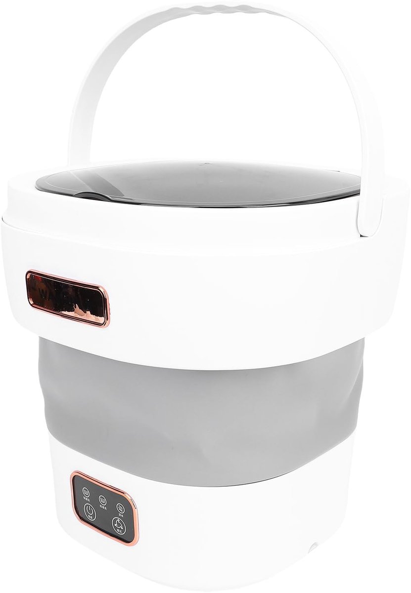 Dailygoods- Opvouwbare Wasmachine Draagbaar - Mini Wasmachine - Automatische Drainage - Compact - 12L Capaciteit - Ruimtebesparend Ontwerp - Draagbare Wasmachine