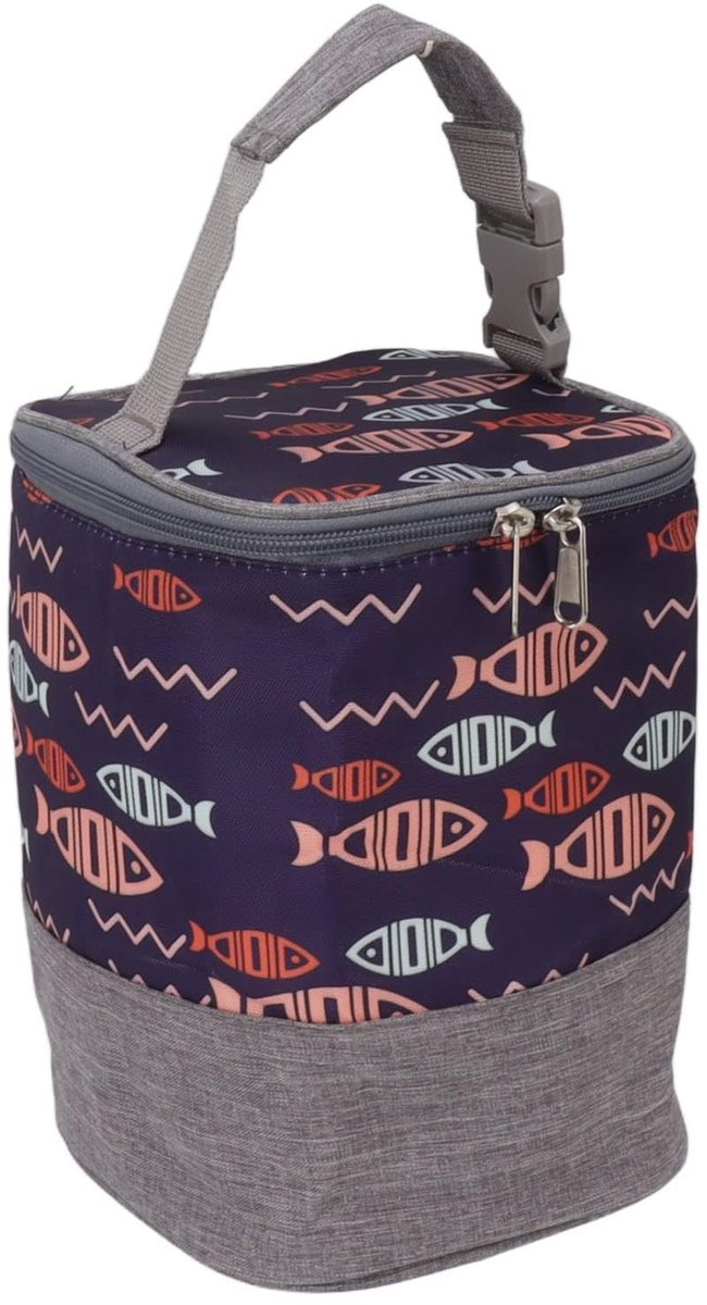 Dailygoods- Babyfles Tas Waterdicht - Geïsoleerde Koeltas - Draagbare Boodschappentas - Zijzakontwerp - Grote Capaciteit - Premium Aluminiumfolie
