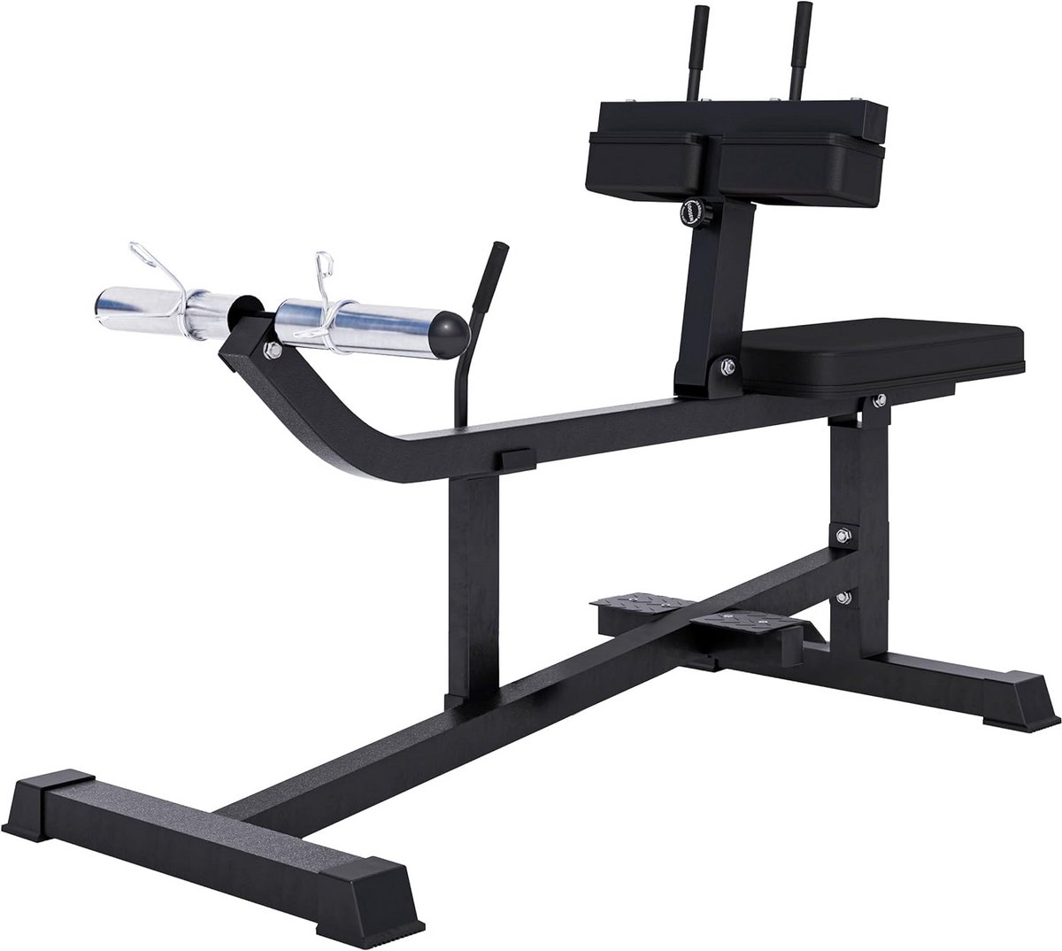 Kuiten trainer - Zittend apparaat - Spierversterking benen - 5 posities verstelbaar - 126x61x100 cm - Zwart