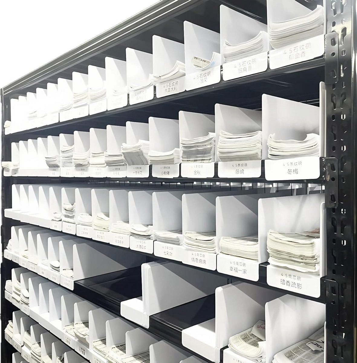 20x PVC Plankverdelers 39x15cm voor Kasten en Opbergruimte - Ideaal voor Organisatie