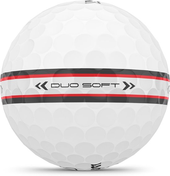 Golfballen - Zachte ballen - Afstand Vergroten - Zachtste ter wereld - 12 stuks - Wit rood — afbeelding 2