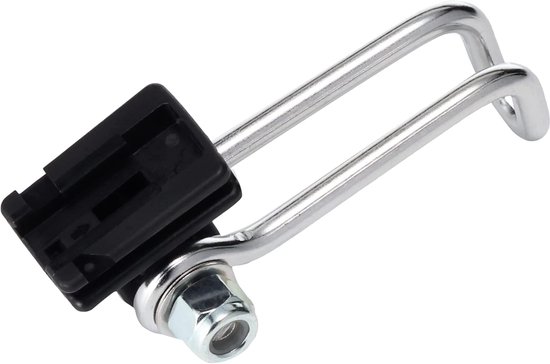Fietslamp Houder - Bevestiging Onderdeel - Veilig Fietsen - Standaard Model - Universeel - Zwart — afbeelding 3