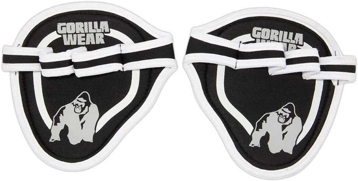 Palm Grip Pads - Fitness Handgrepen - Kracht Training - Antislip Oppervlak - One Size - Zwart Grijs