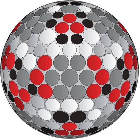 Golfballen - Sportballen - Sporten - Totale prestaties - 3 stuks - Wit — afbeelding 2