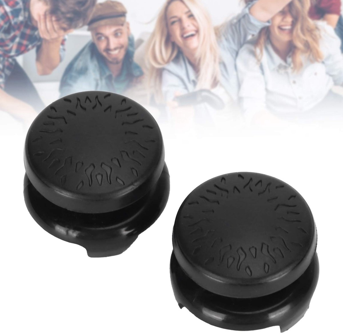 Dailygoods- Thumbstick - 2 Stuks - Soft Siliconen Grip - Joystick Controller Cap - ABS/Siliconen - Verhoogt Comfort