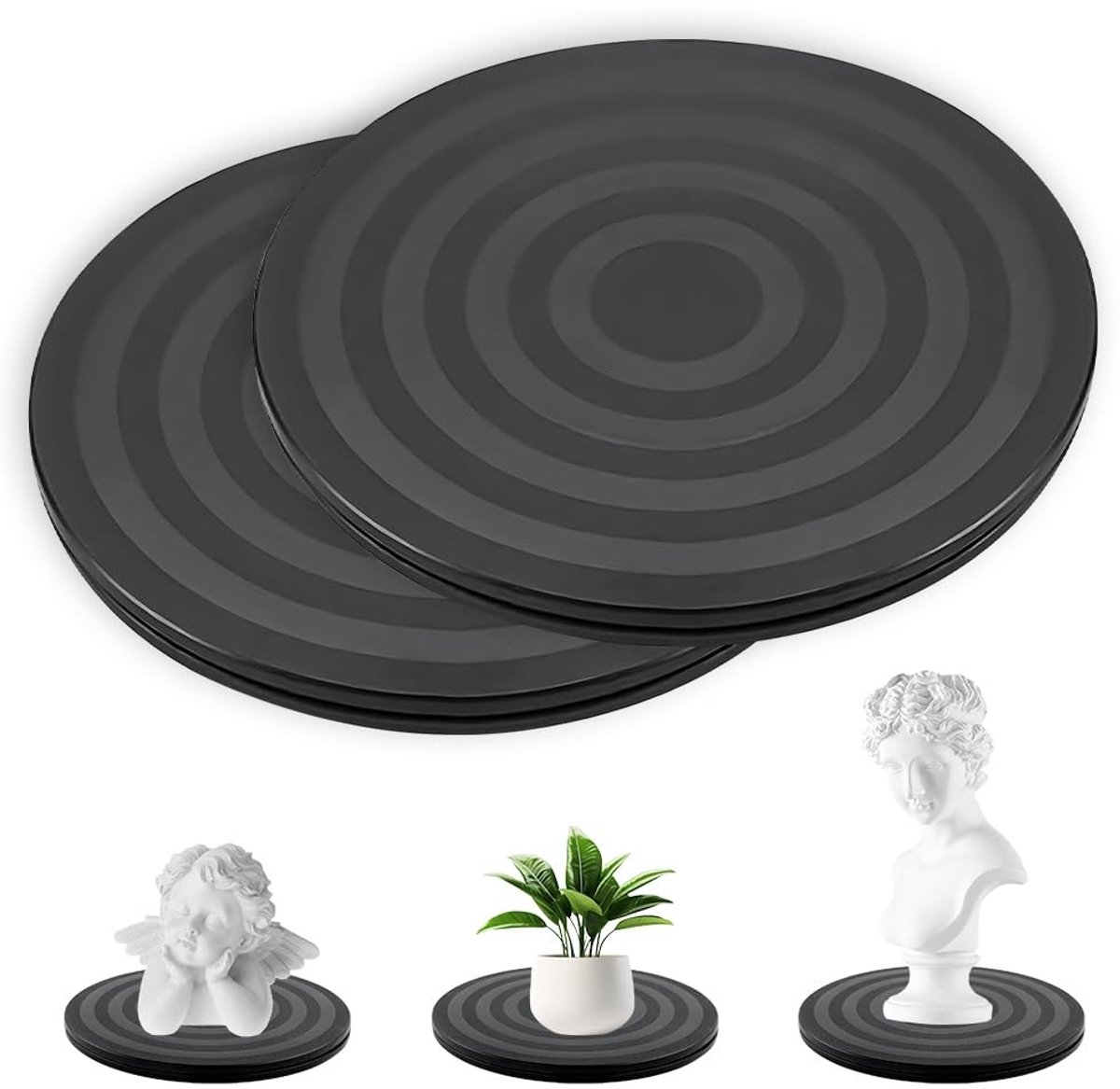 Dailygoods - Draaibare Universele Draaischijf 20 cm voor Monitor en TV