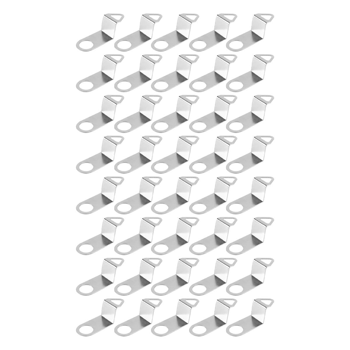 Dailygoods - Vervangende Metalen Klokhanger Set van 30 Stuks