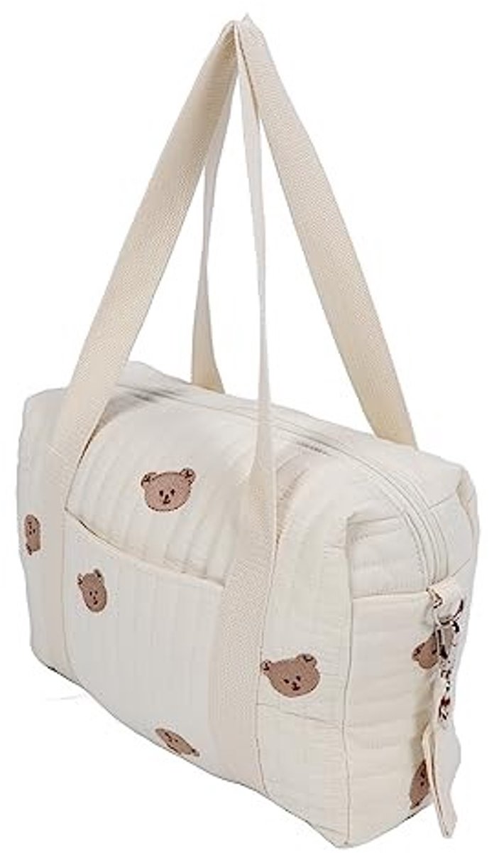 Dailygoods- Kinderwagen Organizer - Herbruikbare Opbergtas - Duurzaam - Grote Ruimte - Accessoires voor Baby - Perfect Cadeau voor Moeders - Luiertas